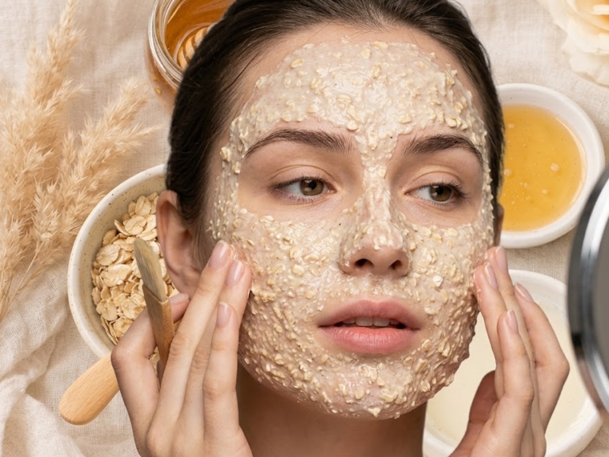 Oatmeal Honey Ubtan - Photo Gallery