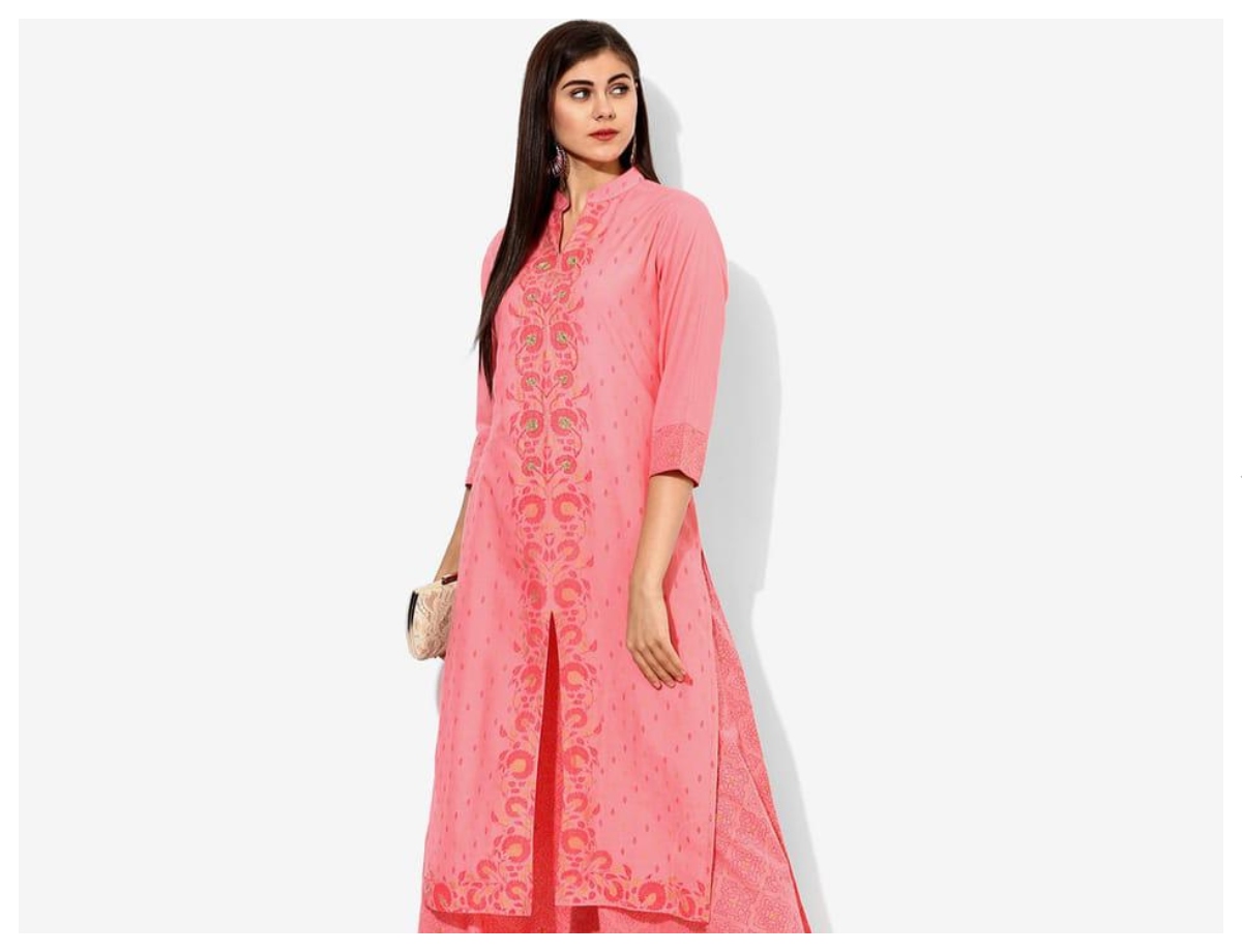 Get a modern desi look with Naira or Alia cut kurti - Photo Gallery