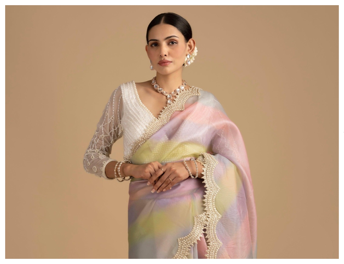 Add charm to your Rakhi look by wearing a saree - Photo Gallery