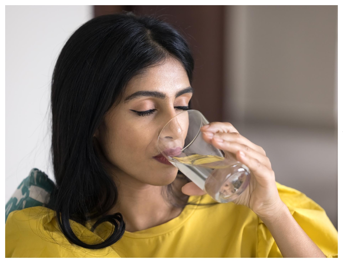 Drinking water is also important for glow from within. - Photo Gallery