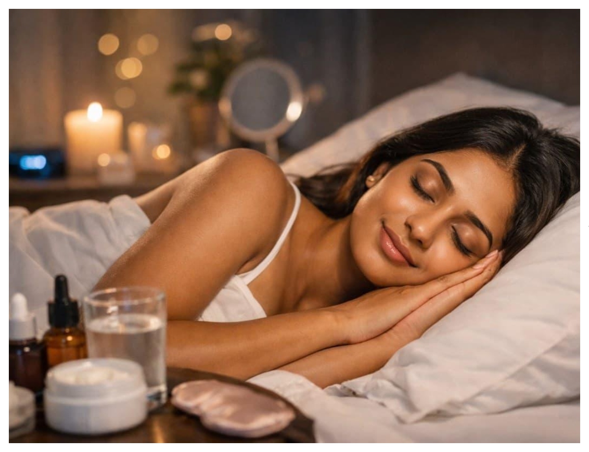 With complete sleep, freshness will appear on the face - Photo Gallery