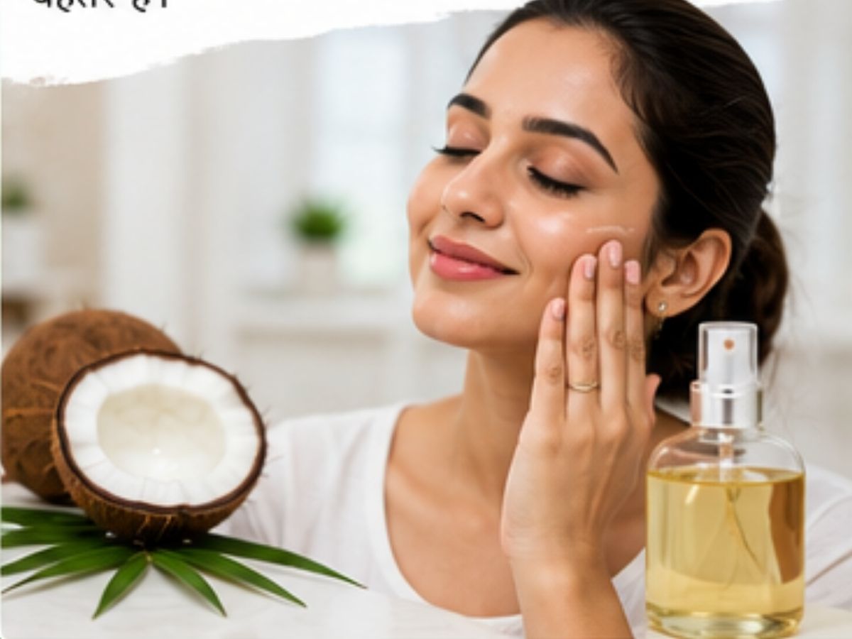 Gentle coconut oil massage for dry skin - Photo Gallery