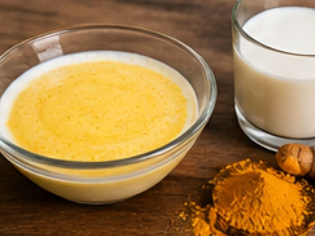 Turmeric-milk face mask will give a glowing look - Photo Gallery