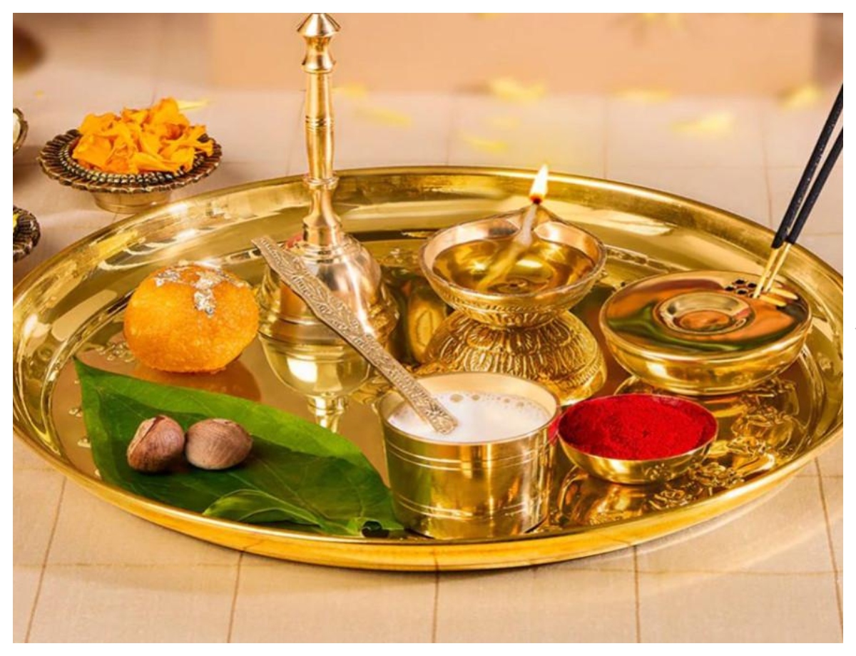 Decorate the offering plate neatly - Photo Gallery