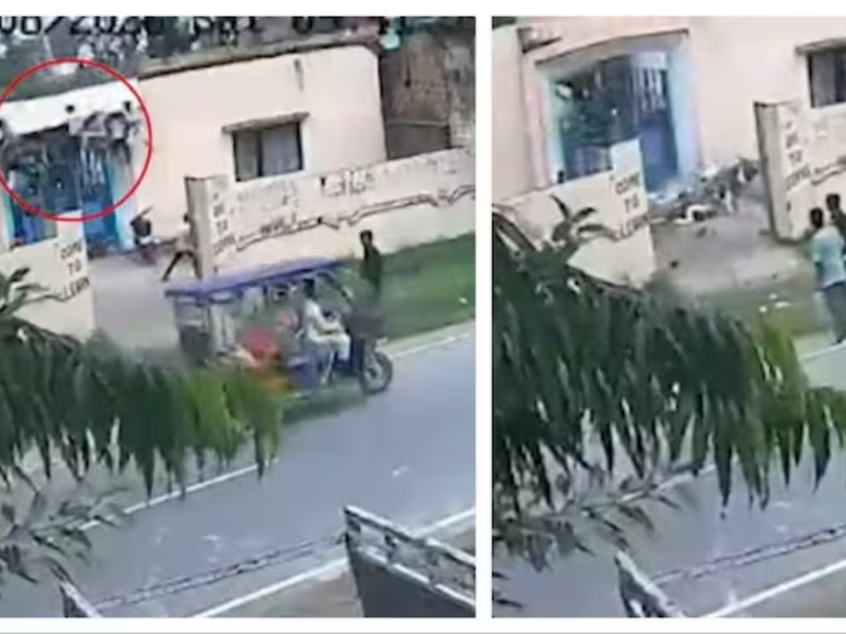 Sambhal: स्वतंत्रता दिवस समारोह के दौरान स्कूल में हुआ हादसा, छतरी गिरने से एक बच्चे की हुई मौत, 2 घायल