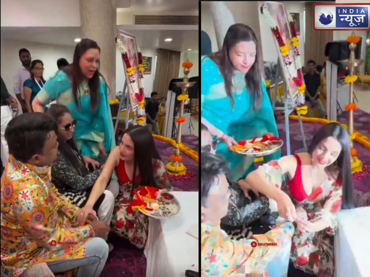 कृति सेनन के बाद सेलिना जेटली हुईं ट्रोल! रक्षा बंधन कार्यक्रम में डीप नेक ब्लाउज पहनकर एक्ट्रेस ने मुंहबोले भाई को बांधी राखी, लोगों ने कहा, ‘ये लुक…’