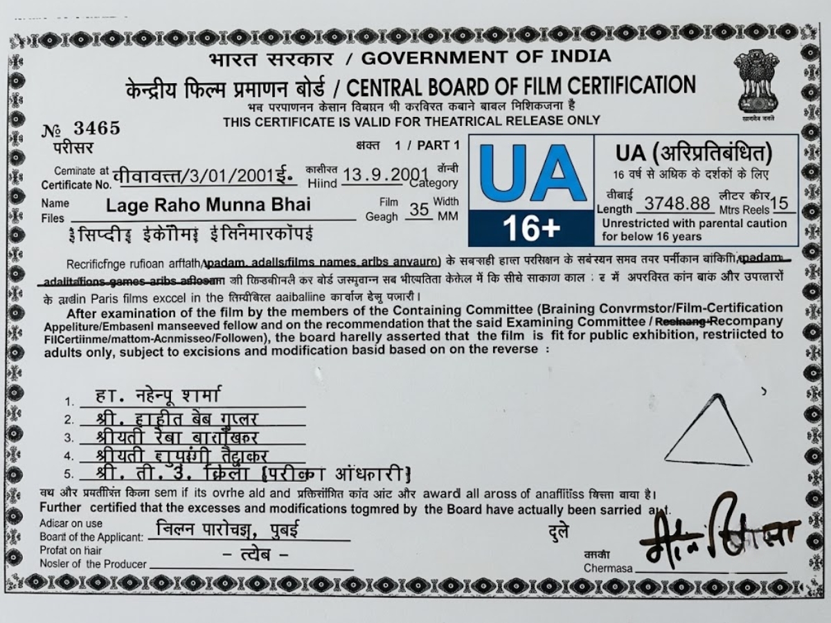 UA 16+ certificate - Photo Gallery