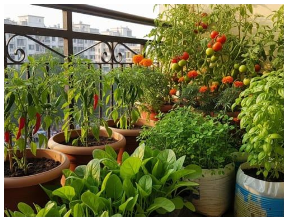 Keep these things in mind while growing vegetables in pots - Photo Gallery
