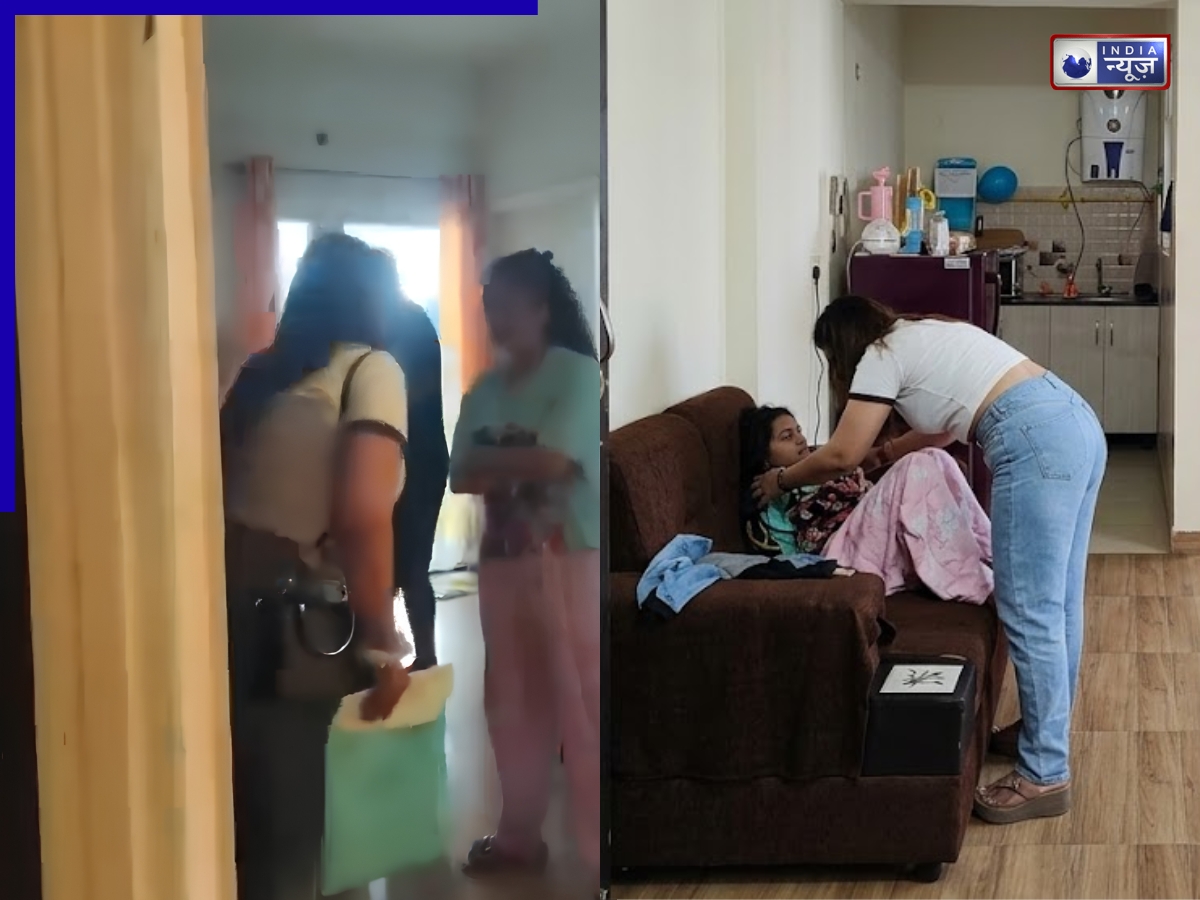 प्रेमिका के साथ रंगरलियां मना रहा था पति, पत्नी ने रंगेहाथ पकड़ा और फिर हुआ हाई वोल्टेज ड्रामा, देखें वीडियो
