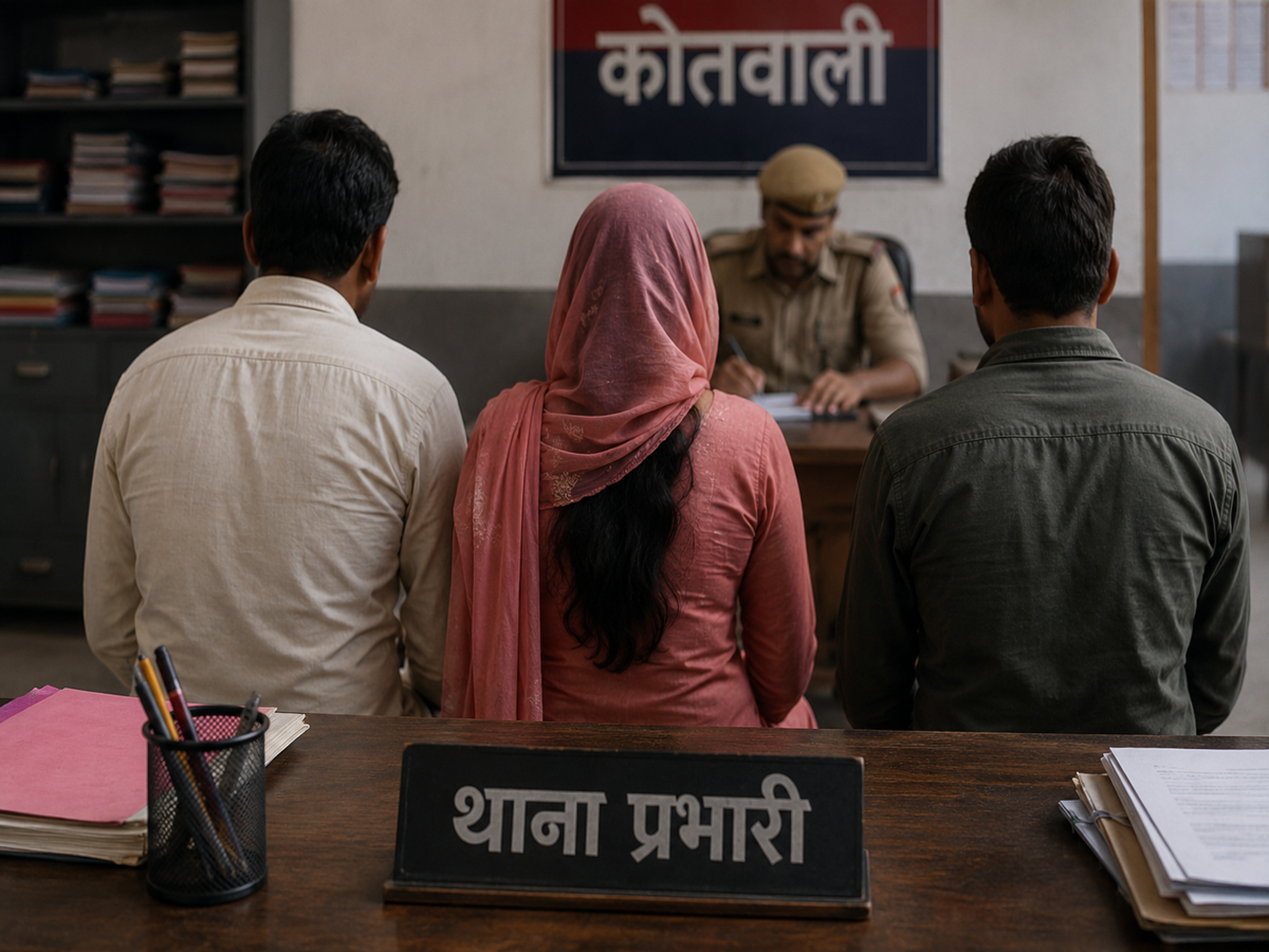 Sitapur: दो मर्दों के साथ रहना चाहती थी पत्नी, पति हो गया तैयार; फिर पुलिस तक क्यों पहुंचा मामला