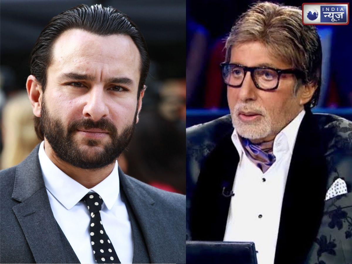 KBC 18 : सैफ अली खान निकले अमिताभ बच्चन के रिश्तेदार! श्वेता से है खास कनेक्शन; बिग बी ने खुद किया खुलासा