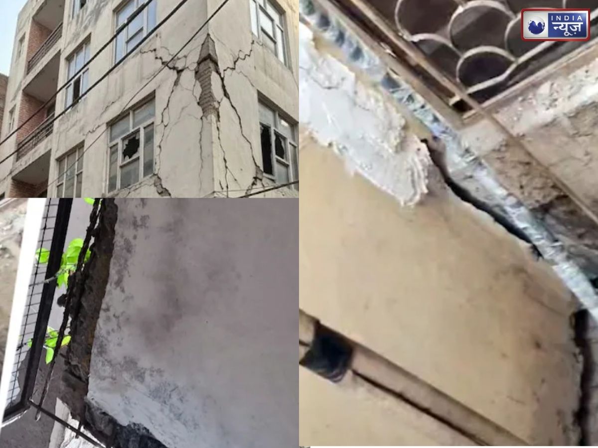 Chirag Delhi PG Cracks: सत्य निकेतन हादसे के बाद चिराग दिल्ली में हड़कंप! PG में बड़ी-बड़ी दरारें; छात्रों में अफरा-तफरी का माहौल