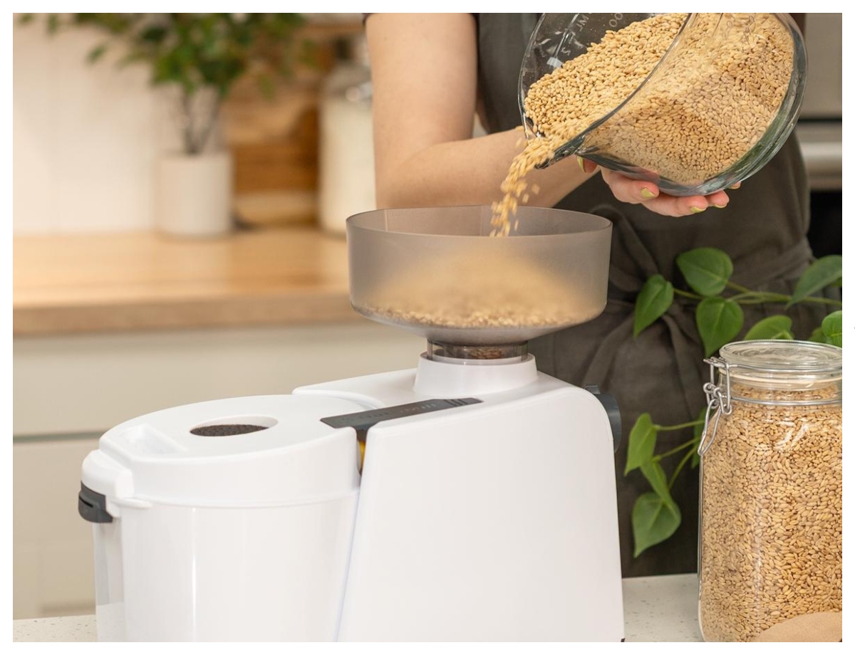 Grind wheat like this in a small mill - Photo Gallery