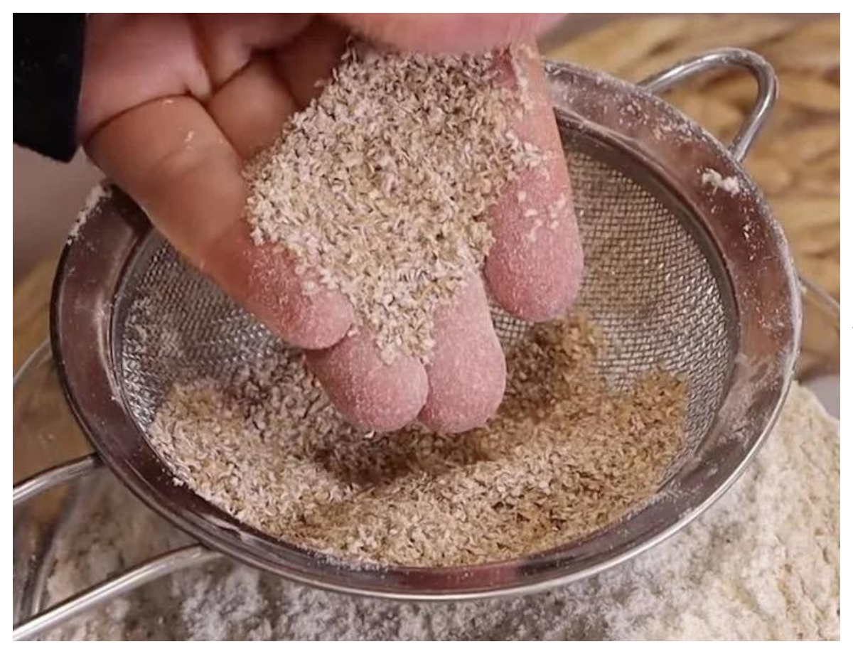 Now sieve and separate the coarse grains. - Photo Gallery