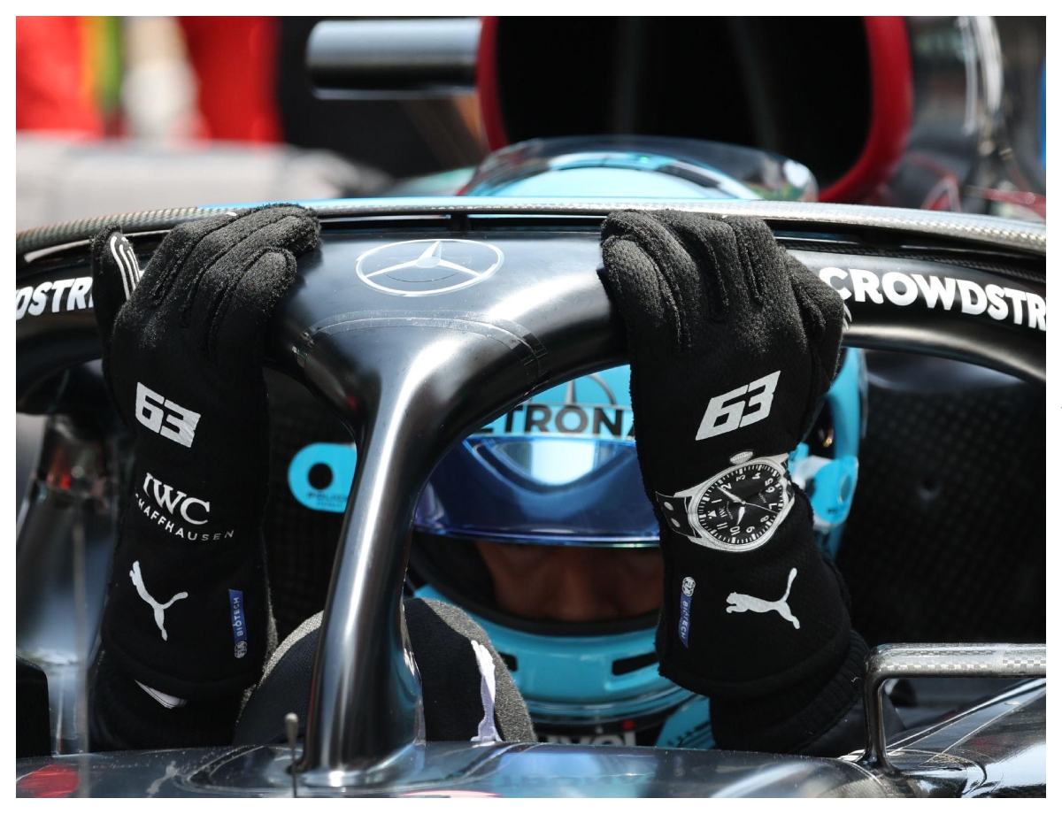 Then why was there a need to make a watch on gloves? - Photo Gallery