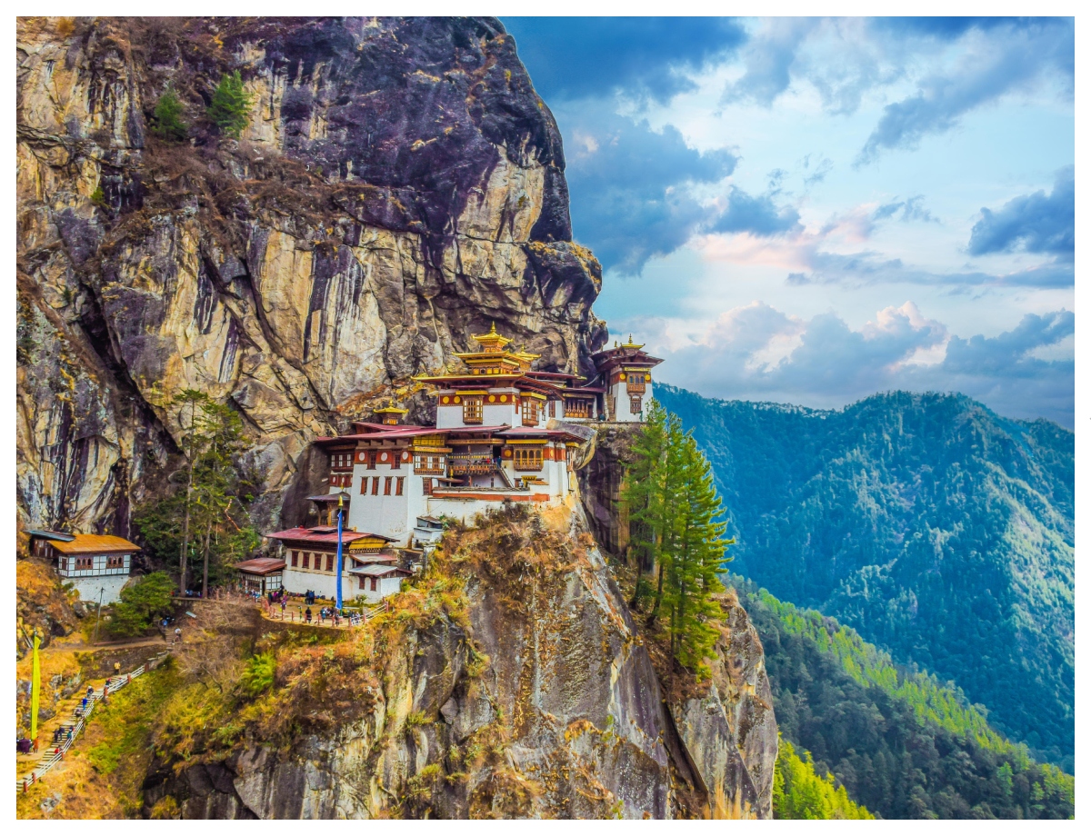 Bhutan – reachable without expensive flights - Photo Gallery