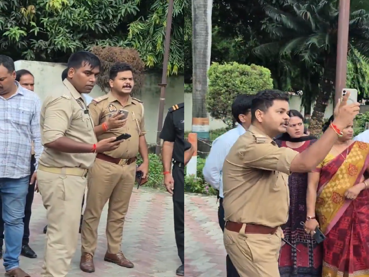 ‘यह गोरखपुर पुलिस है, मैं इतनी भारी…’; पुलिसकर्मी ने विरोध प्रदर्शन कर रहे छात्रों को दिखाए तेवर, धमकीभरे अंदाज में दी चेतावनी; Video Viral