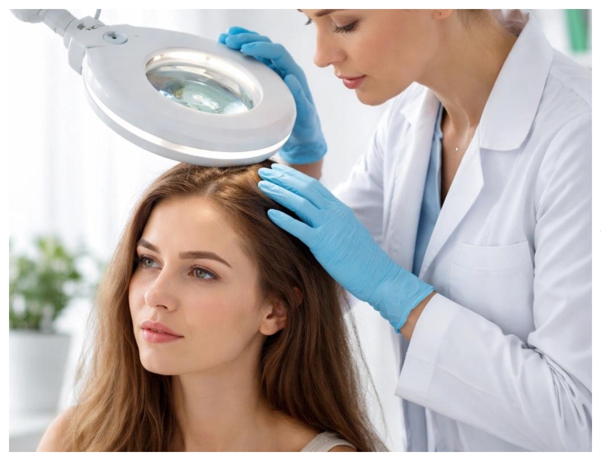 If you have a lot of hair problems, then consult an expert. - Photo Gallery