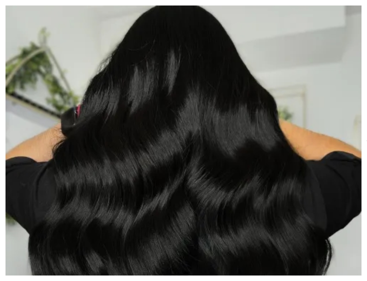 How does hair color become black? - Photo Gallery