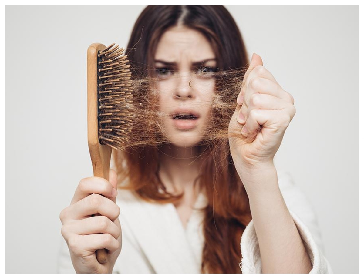 This remedy alone is not enough for hair loss. - Photo Gallery