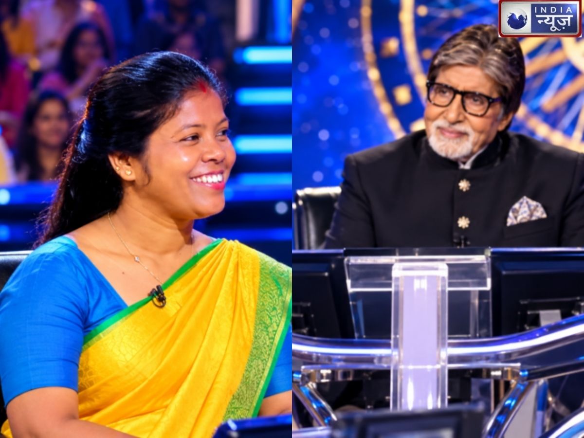 KBC 18: ‘सिमडेगा की मैं छोरी हूं…’ KBC में रेशमा का दमदार अंदाज, अमिताभ बच्चन भी हुए खुश