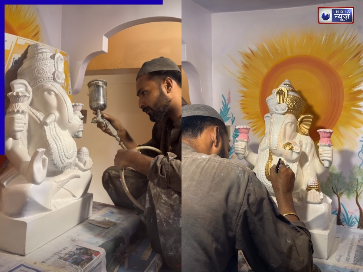 Viral Video: ‘कौन हिंदू, कौन मुस्लिम…’ मराठी हिंदू के लिए पाकिस्तानी ने बनाई ‘बप्पा’ की मूर्ति, देखें वीडियो