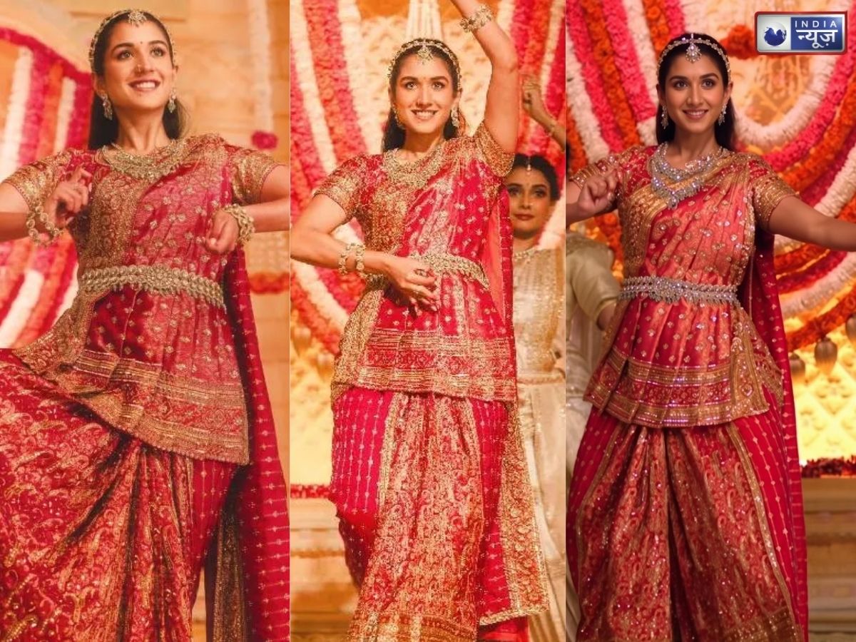 आंखों में भक्ति, चेहरे पर नूर… अंबानी परिवार की बहू ने बप्पा का किया ऐसा स्वागत; VIDEO देख थम जाएंगी सांसे