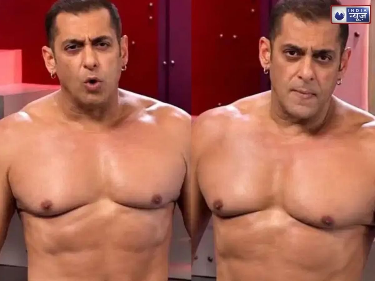 VIDEO: ‘बुड्ढा कहते हैं…’ सलमान खान ने भरी महफिल में उतारे सारे कपड़े, शर्टलेस भाईजान ने आखिर किसे दी Warning?