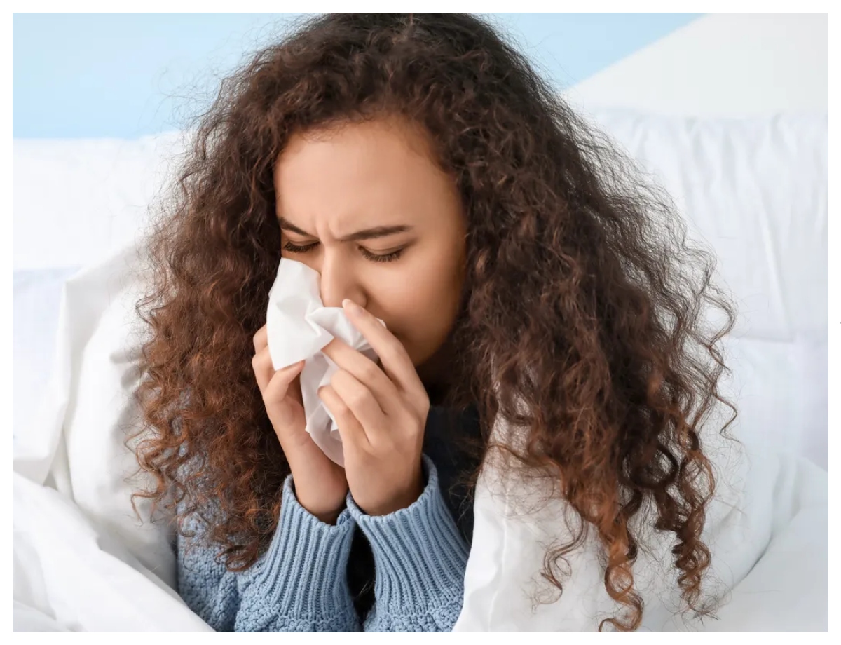Hot water can provide temporary relief from nasal congestion. - Photo Gallery