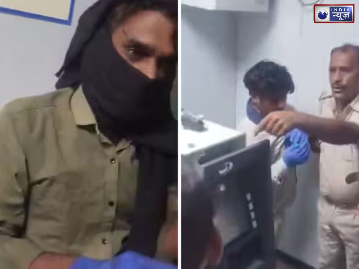 Rajasthan News: ATM काटने घुसे चोर, पीछे से पुलिस ने किया धप्पा; मजे ले रहे यूजर्स
