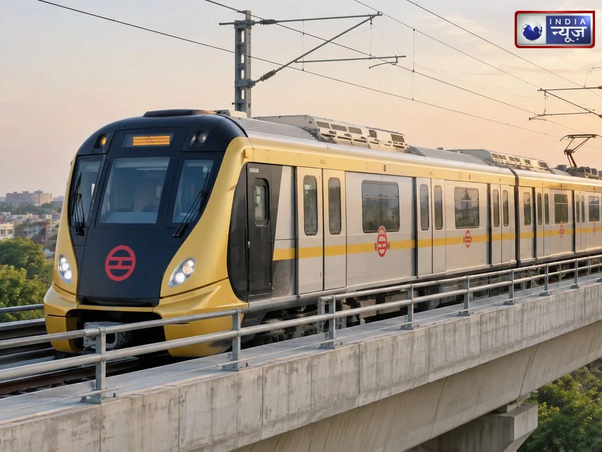 Delhi Metro Golden Line: एयरपोर्ट कनेक्टिविटी को मिलेगी रफ्तार, साकेत से एरो सिटी तक आसान होगा सफर