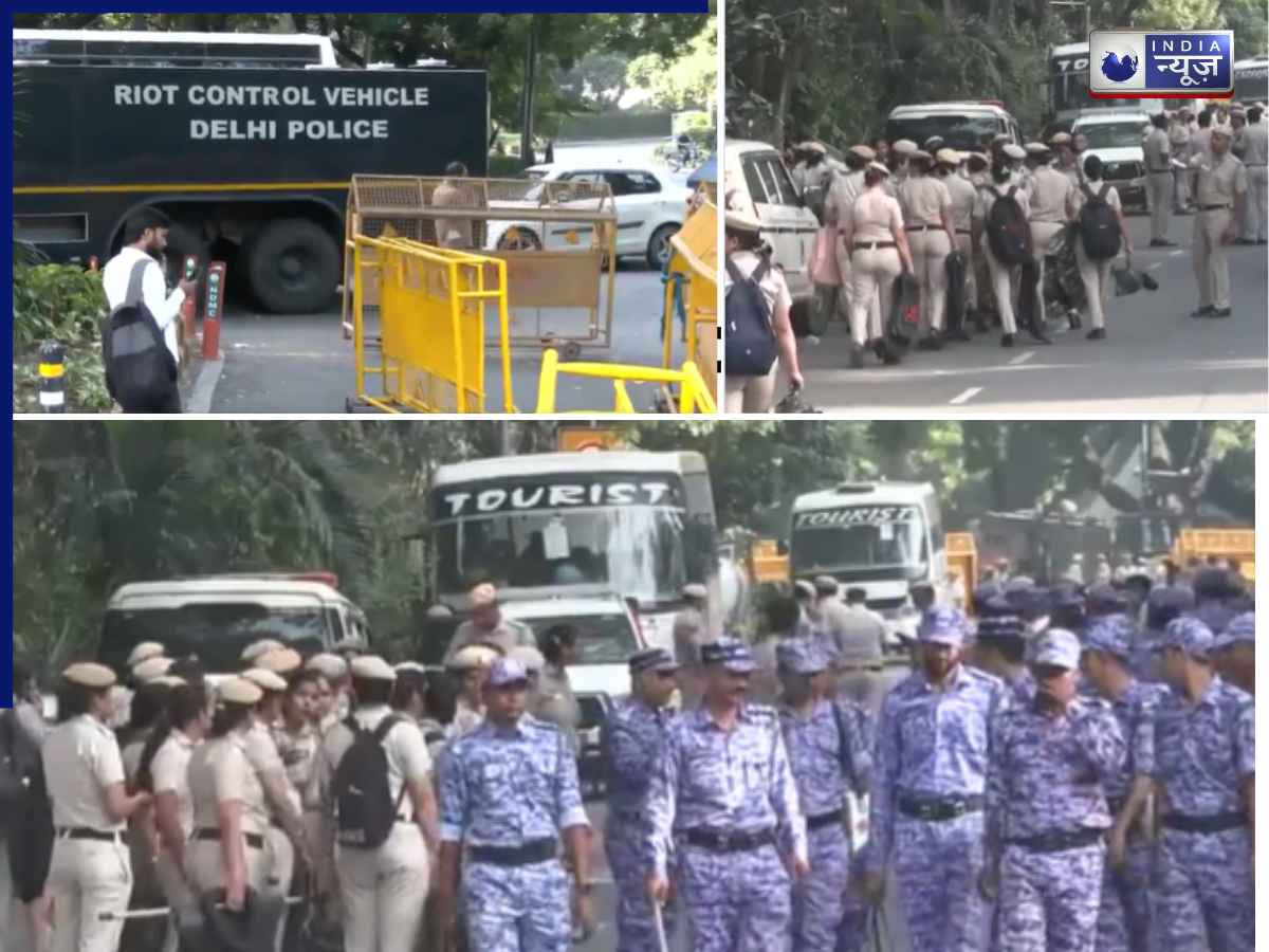Delhi Protest: जंतर-मंतर और CP पर धारा-163 लागू, नहीं कर पाएंगे ये काम; पुलिस के हजारों जवान तैनात