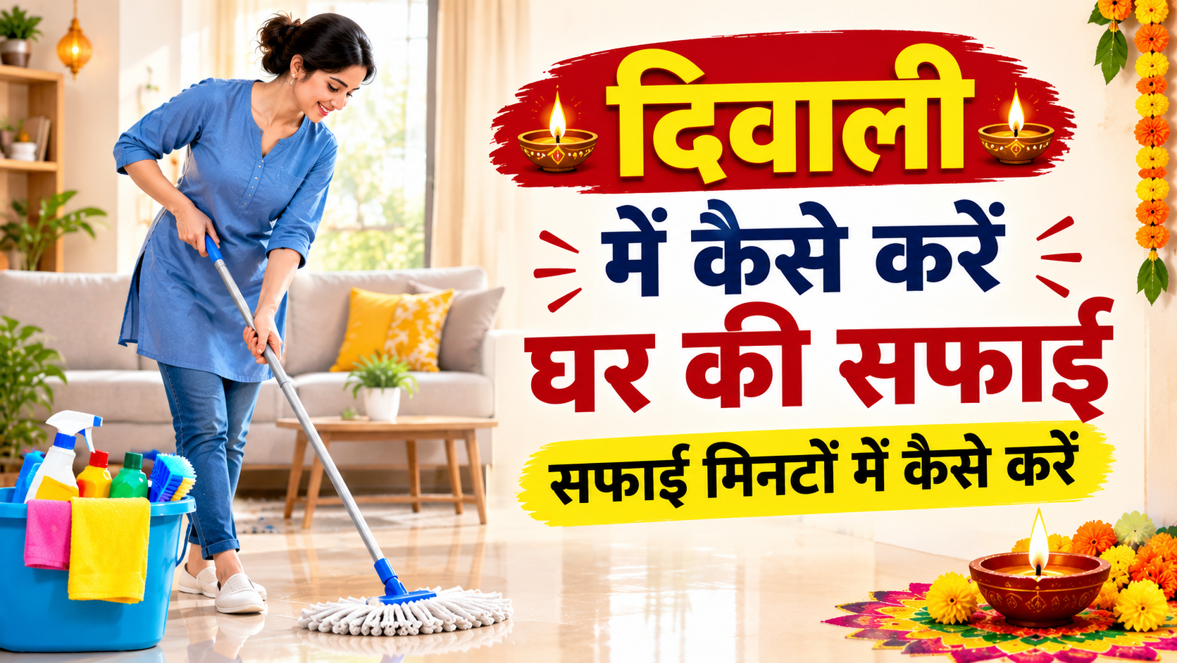 Diwali 2026 Cleaning Tips: दिवाली से पहले मिनटों में करें घर की सफाई, अपनाएं ये 5 आसान तरीके