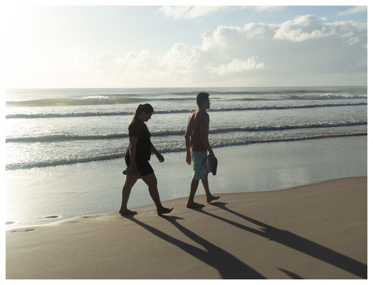 Enjoy a walk on the beach early in the morning - Photo Gallery