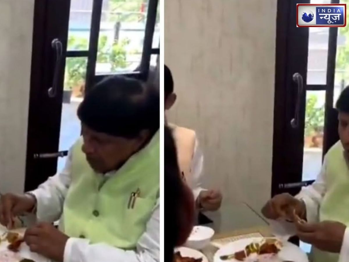 SP Leaders Chicken Party Viral Video: नवरात्र में चिकन पार्टी पर बवाल! रामजीलाल सुमन के Video से गरमाई सियासत, गन्ना मंत्री बोलें – ‘इस्लाम कबूर कर लें…’