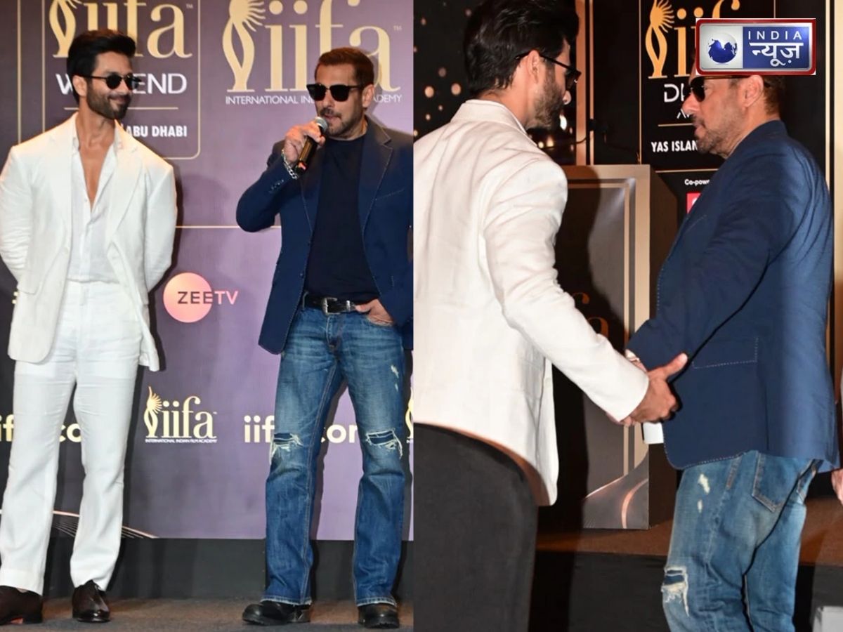 Shahid Kapoor-Salman Khan Viral Video : शाहिद ने नहीं छुए सलमान खान के पैर, भाईजान से दूरी बना रहे एक्टर; क्या मौत है डर की वजह?