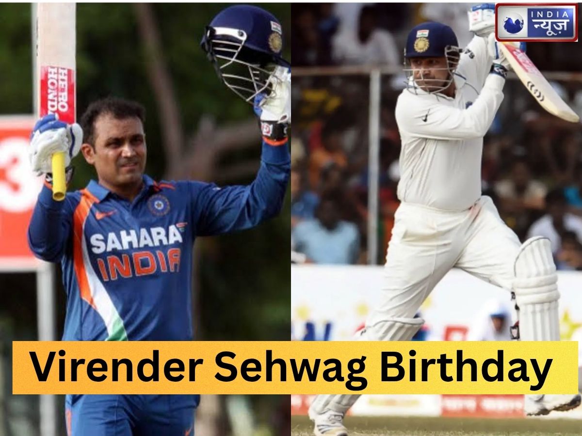 Virender Sehwag Birthday: खराब शुरुआत से टेस्ट क्रिकेट के दिग्गज ओपनर बनने तक का सफर