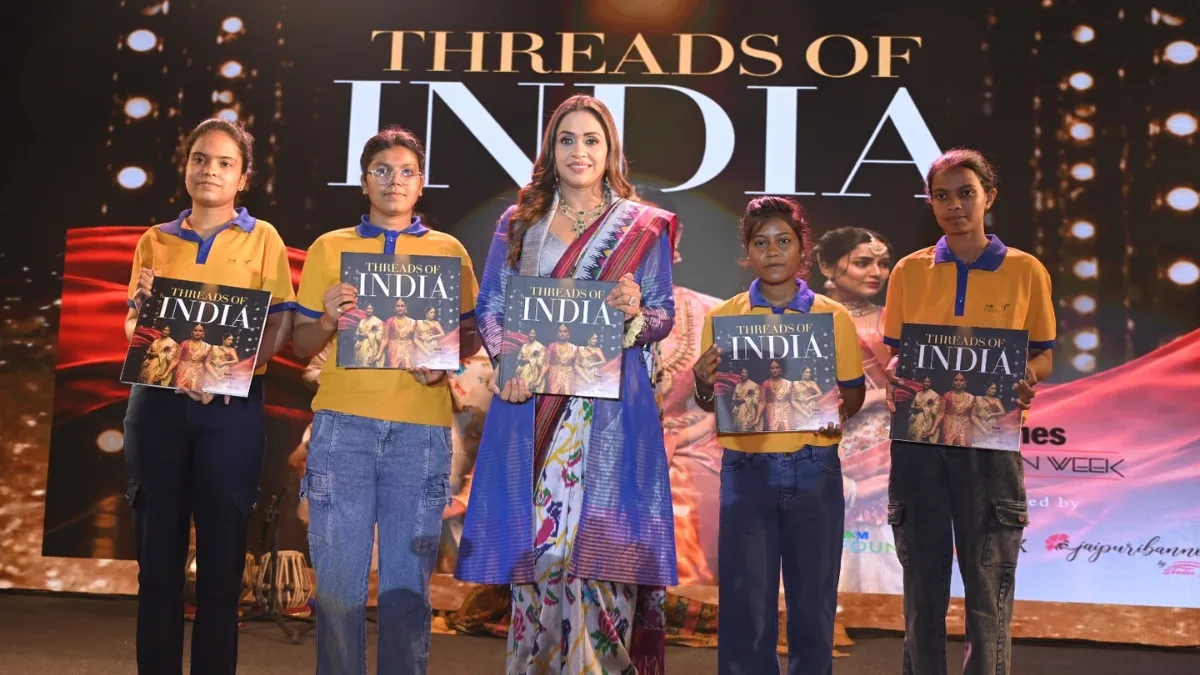 M3M Foundation की ‘Threads of India’ ने भारत की वस्त्र विरासत, फैशन और उद्देश्य को जोड़ा