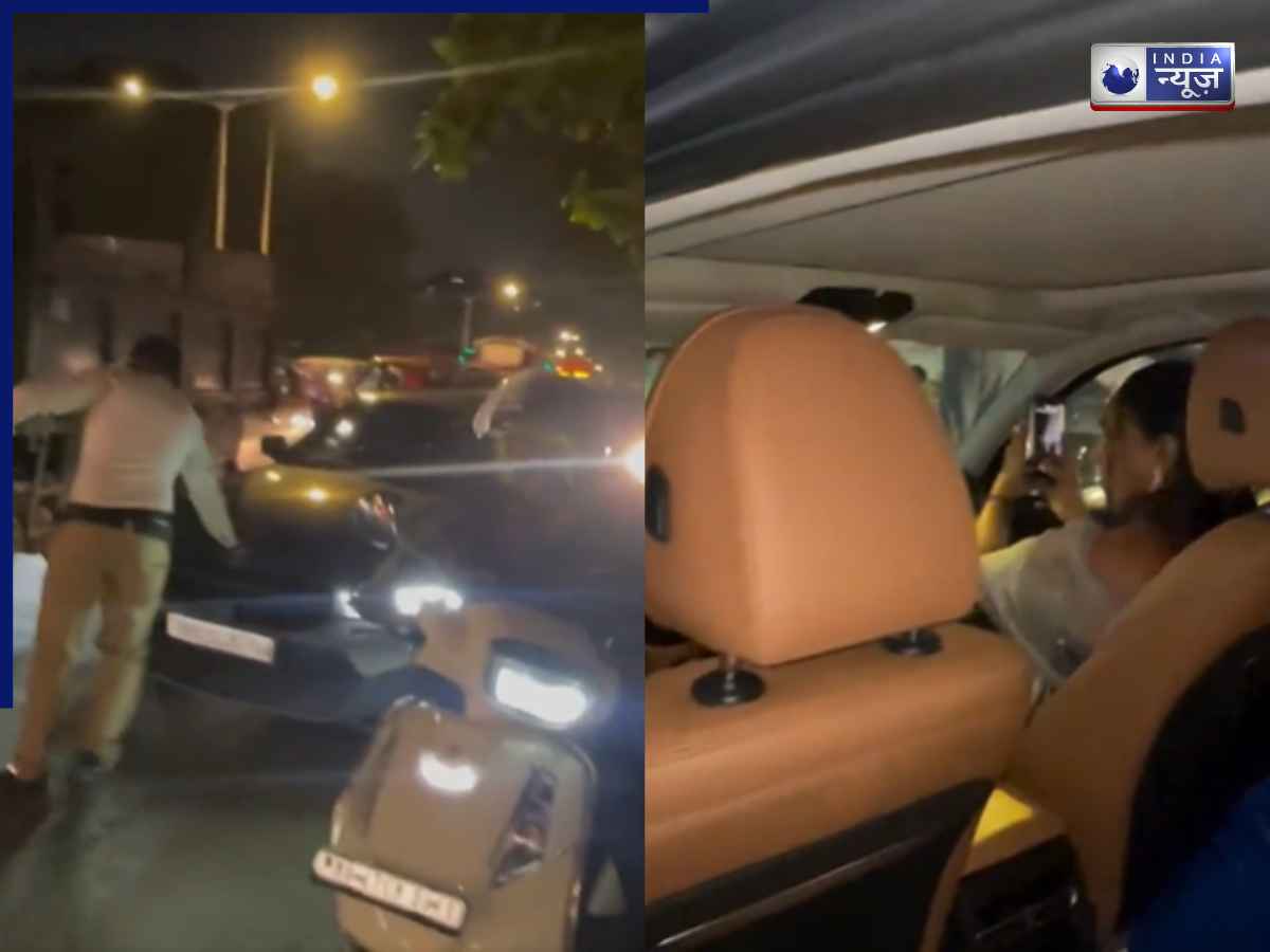 Caught on Camera: ‘मैडम गाड़ी रोको…’, कहता रहा पुलिसवाला, महिला ने नहीं सुनी एक भी बात; मुंबई का VIDEO देख रह जाएंगे हैरान