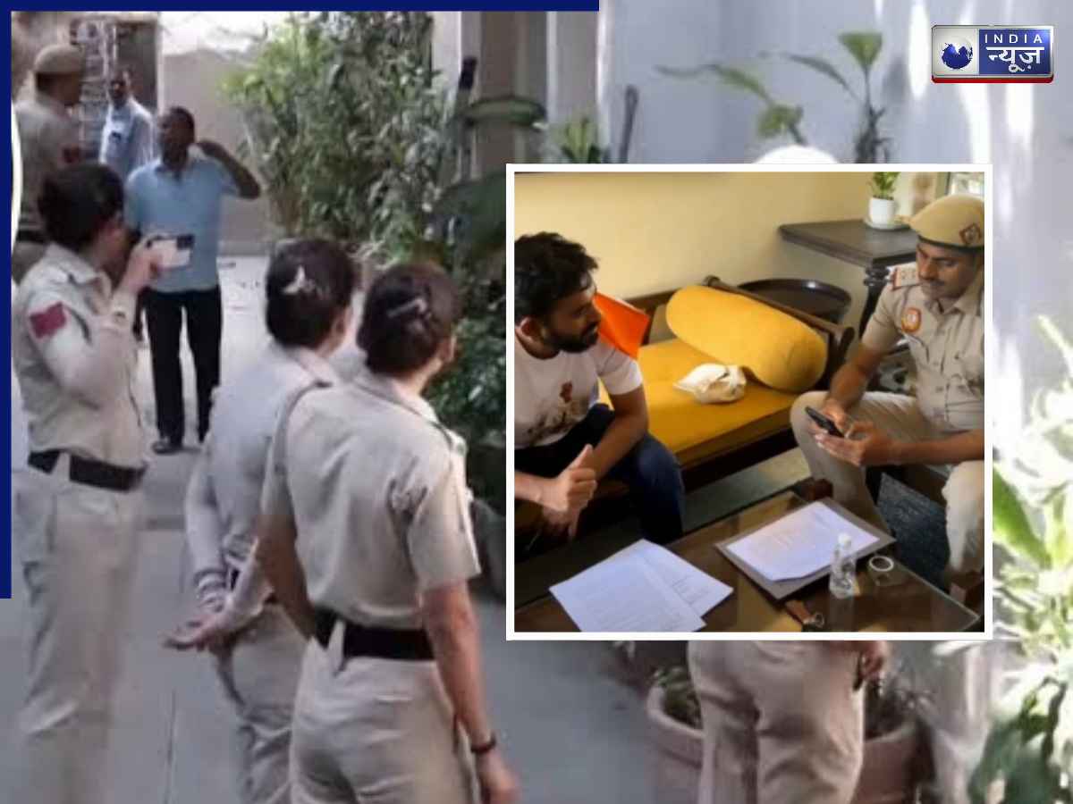 CJP Tiranga March: मार्च से पहले अभिजीत दीपके के घर पहुंची पुलिस, अधिकारियों ने घेरा घर; थामाया नोटिश
