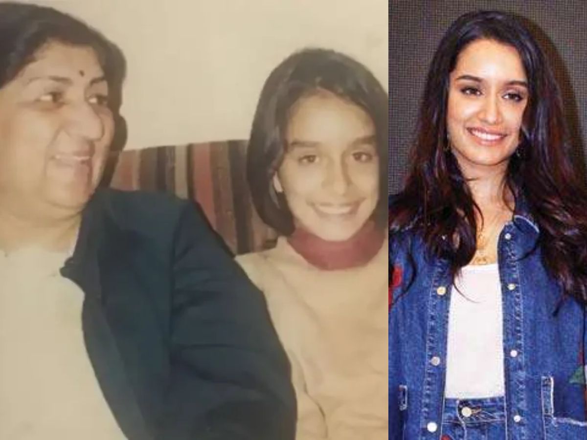 Shraddha Kapoor And Lata Mangeshkar - Photo Gallery